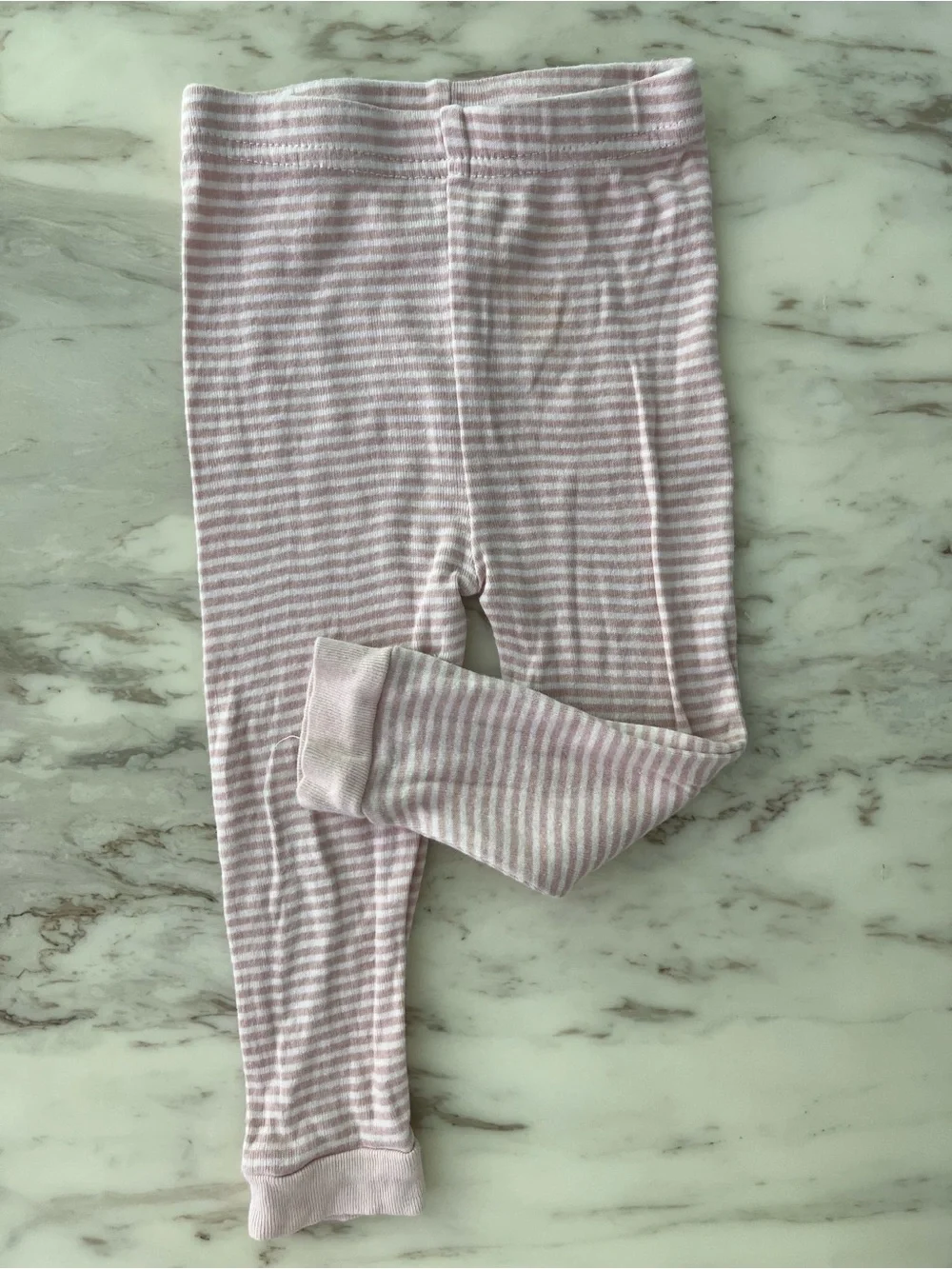 chick pea Pink Giraffe Pajama Set with Striped Pants